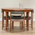 Dunvegan Round Extending Dining Table and Chairs in Teak by Tom Robertson for McIntosh, Scotland, 1960s, Set of 5 For Sale - Image 14 of 18