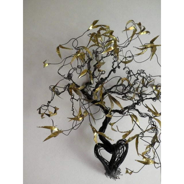 Brass Wall Sculpture by Daniel D'Haeseleer, 1970s For Sale - Image 12 of 12