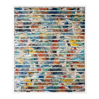 Currents #13-01 by Brad Ellis, Art Print in White Frame, Small For Sale