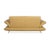Yellow Leather Rossini Two-Seater Sofa with Manual Function from Koinor For Sale - Image 12 of 14