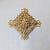 Metal Vintage 1969 Signed Monet Goldtone Openwork Brooch For Sale - Image 7 of 8