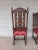 Gothic Antique Oak Barley Twist Chairs - a Pair For Sale - Image 3 of 12