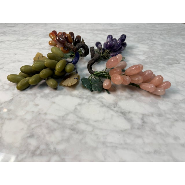 Add a touch of organic Mid-Century elegance to your home decor with this striking, colorful collection of four vintage...