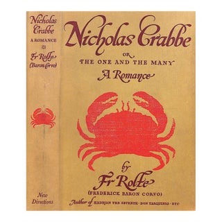 "Nicholas Crabbe or the One and the Many" 1958 Corvo, Frederick Baron For Sale