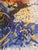 1970s Hendrik Grise Large Abstract Expressionist Mixed Media Painting For Sale - Image 5 of 6