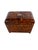 An exceptional early nineteenth-century faux tortoiseshell tea caddy of fine Georgian craftsmanship, presented in fabulous...