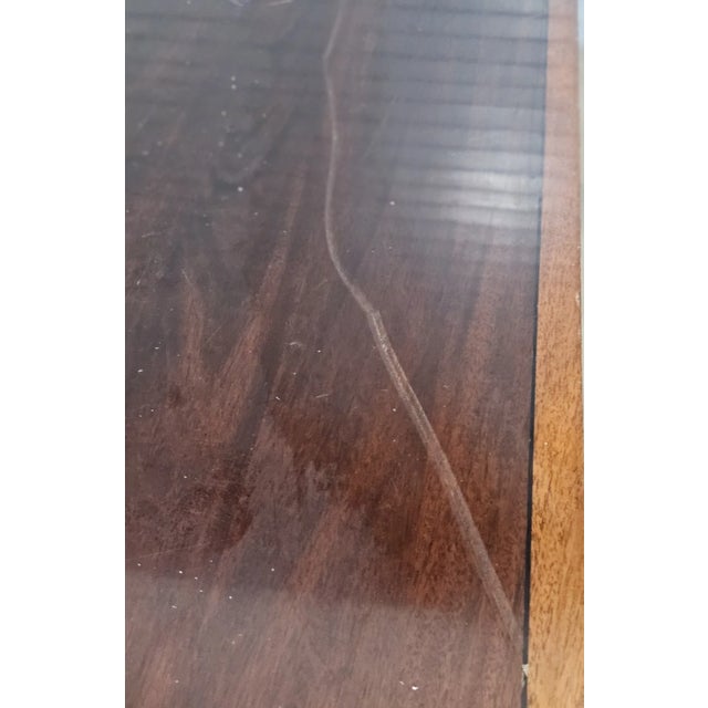 Late 20th Century Stickley Banded Mahogany Dresser Chest of Drawers Dovetail Construction For Sale - Image 10 of 15