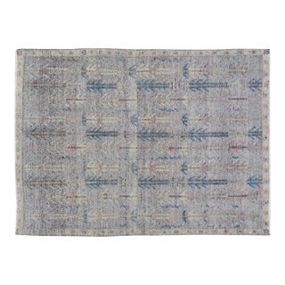 Moroccan Hand Knotted Wool Rug, 5'10"x8' For Sale