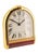 18CT Gold Plated Cased Romane Pendulette Quartz Alarm Clock by Cartier, Paris, 1980s For Sale - Image 11 of 13