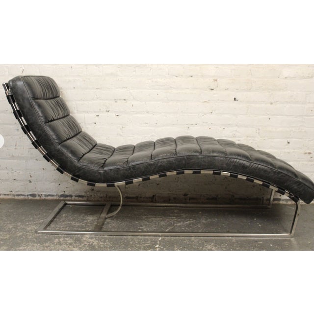 The Oviedo Chaise Lounge by Restoration Hardware is based off of the timeless mid-century designs of the 1960's. This...