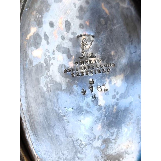 19th-Century Britannia Metal Spirit Kettle from Ashberry For Sale - Image 9 of 13