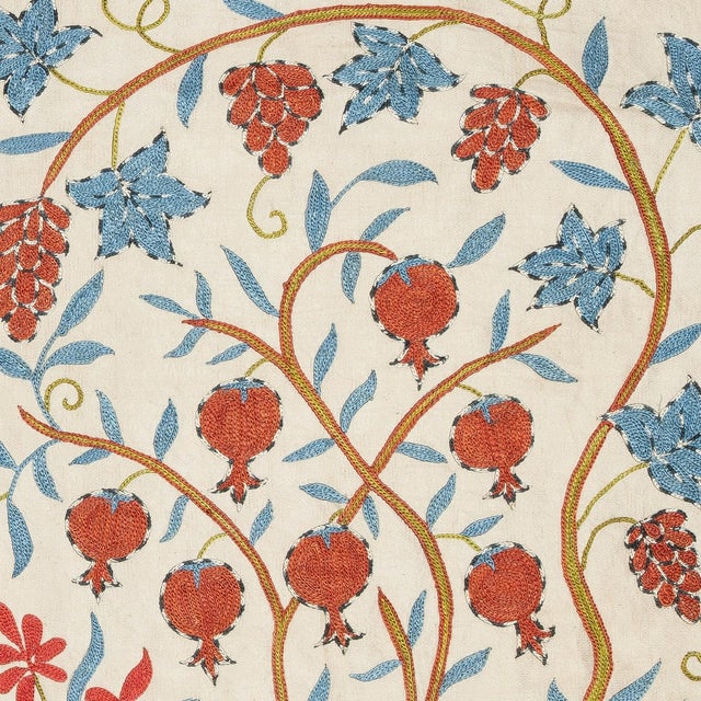 New Hand-Embroidered 100% Silk Cushion Cover – Authentic Uzbek Textile Art Elevate your home décor with this exquisite...