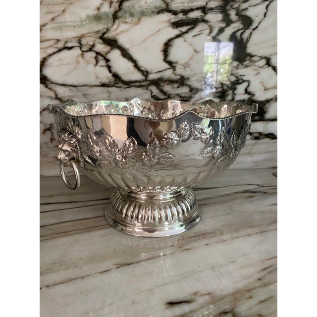 Lion Heads English Large Bowl For Sale - Image 4 of 8