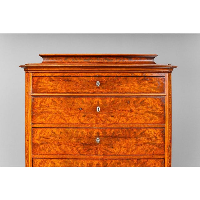 Wood Danish Chest of Drawers in Mahogany For Sale - Image 7 of 18