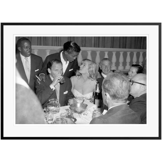 Frank Sammy And Anita' by Galerie Prints “Ciro’s Nightclub” Frank Sinatra, Sammy Davis Jr., Anita Ekberg and Mike Romanoff...