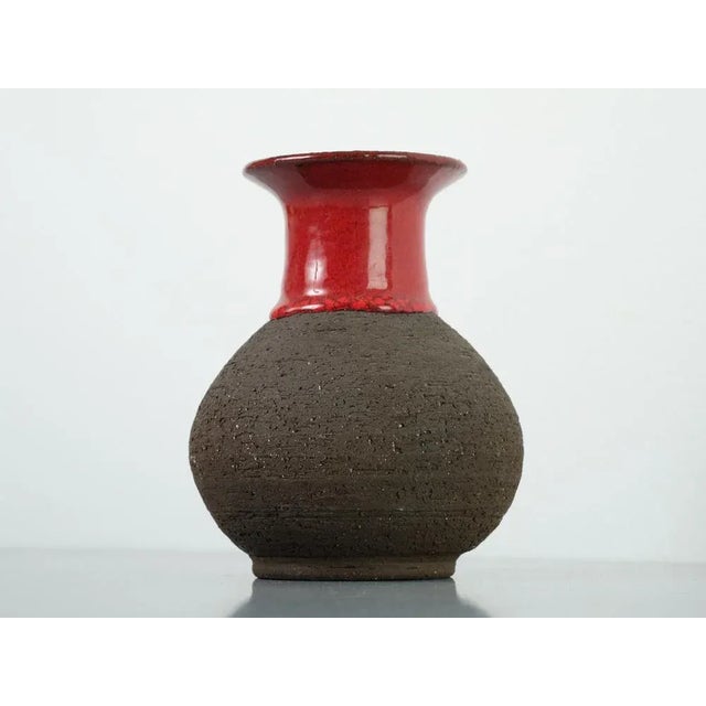 Danish Ceramic Vase by Lehmann, 1970s For Sale - Image 12 of 12