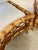 Mid 20th Century Mid-Century Rattan Three-Piece Curved Sectional Sofa With New Sunbrella For Sale - Image 5 of 12