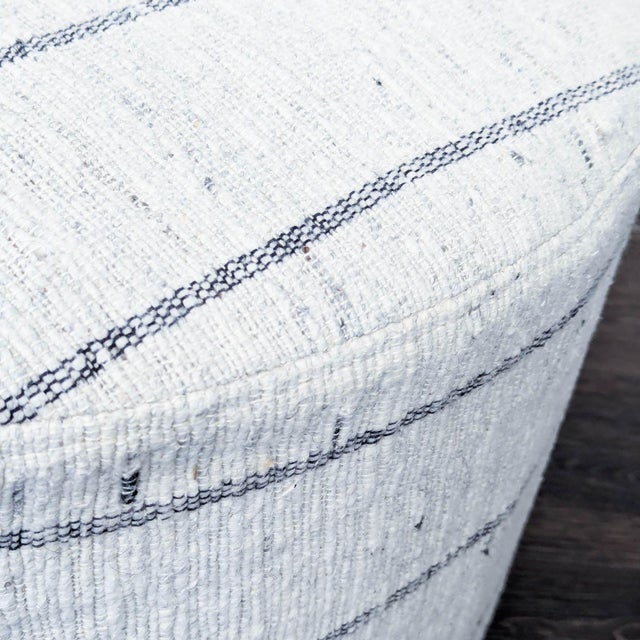 The Citizenry Sanjay Ottoman For Sale In San Francisco - Image 6 of 6