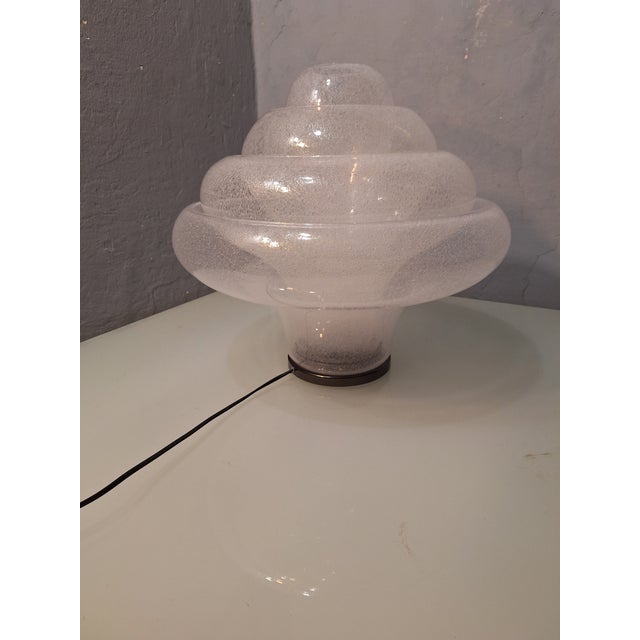 Lotus Pullegous Table Lamp in Murano Glass by V. Nason for Mazzega, 1980s For Sale - Image 16 of 18