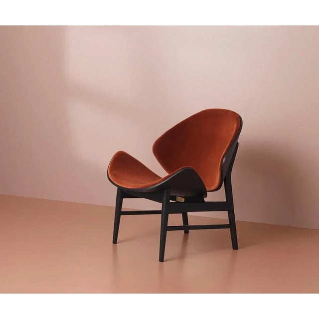 Hans Olsen Orange Chair Vegetal in White Oiled Oak Nude by Warm Nordic For Sale - Image 4 of 11
