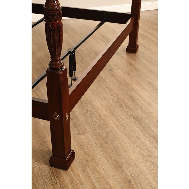 Henkel Harris Mahogany King Four Poster Bed Style 151 For Sale In Philadelphia - Image 6 of 18