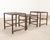 Contemporary Nest of Three McGuire Rattan Cane Raffia and Oak Side Tables For Sale - Image 3 of 18