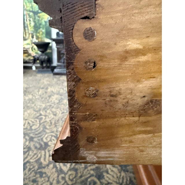 Antique Victorian Cylinder Roll-Top Secretary Bookcase With Knapp Joinery, C. 1870s For Sale In Greensboro - Image 6 of 12