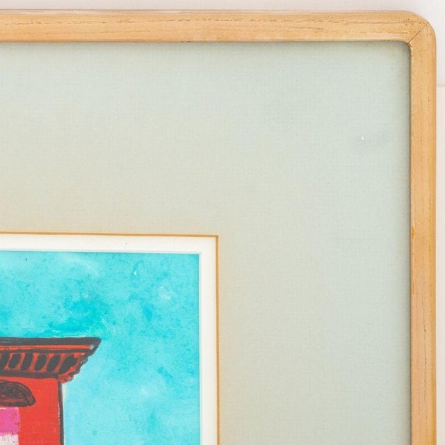 1980s Charles Fazzino Knish Bakery Mixed Media, 1981 For Sale - Image 5 of 6