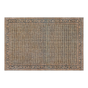 Authentic 19th Century Persian Tabriz Handmade Wool Carpet