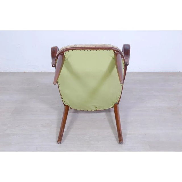 Mid Century Armchair in the style of Paolo Buffa, 1950s For Sale - Image 11 of 12