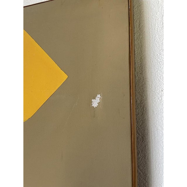 Abstract Composition, 1960s, Canvas Painting For Sale - Image 13 of 18