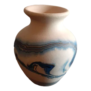 1970s Nemadji Pottery Ceramic Bud Vase