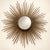 Metal Gilt Sunburst Mirror, 1950s For Sale - Image 7 of 7