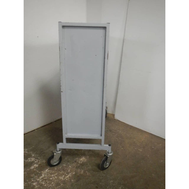 1970s Vintage Gray Iron Trolley, 1970 For Sale - Image 5 of 11