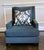 Lounge Chairs for Baker Furniture. Upholstered in a rich charcoal velvet. These well loved chairs have another few lives...