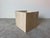 1980s Italian Postmodern Bullnose Beige Travertine Square Coffee Table by Stone International/ Sold For Sale - Image 10 of 12