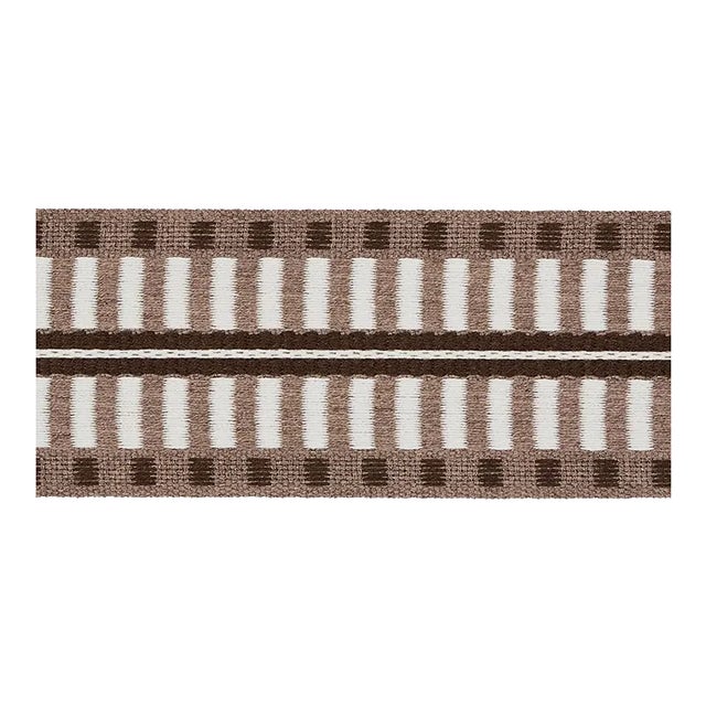 Schumacher Jacobsen Tape Indoor/Outdoor in Neutral For Sale