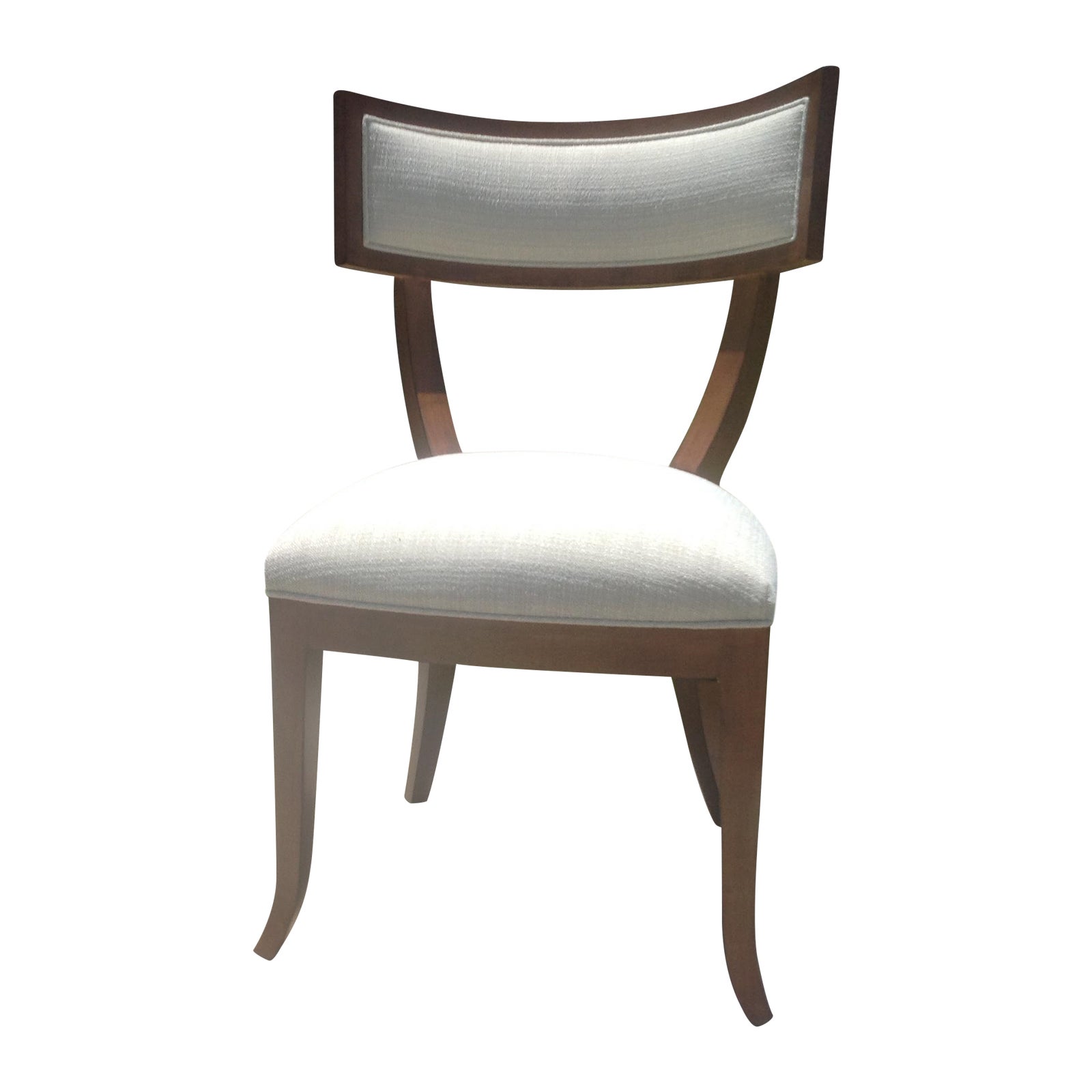 Modern Mid Century Style Klismos Dining Chair | Chairish