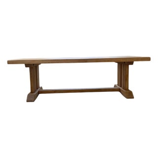 Monastery Farmhouse Table in Oak, 1950s For Sale