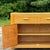 Goldenrod Late 20th Century Vintage Coastal Twisted Pencil Reed Credenza For Sale - Image 8 of 14