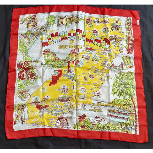 Vintage California Textile Wall Hanging For Sale - Image 11 of 12