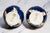 Stunning Pair Blue Gold English Royal Worcester Porcelain Antique Victorian Bird Nature Decorative Vases Home Decor For Sale - Image 17 of 18