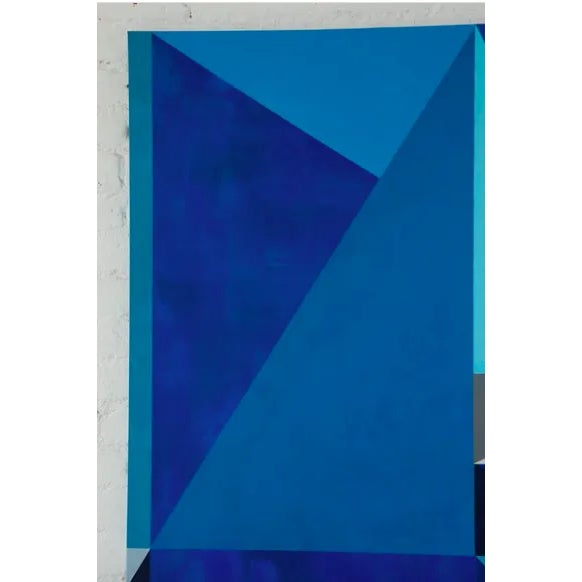 Blue - "Dreamscape" Series No. 01, Contemporary Abstract, Large Canvas Art Print For Sale - Image 4 of 12