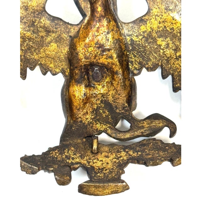 French Empire Bronze Mount of an Eagle Subduing a Serpent, Desmalter / Thomire For Sale - Image 4 of 18