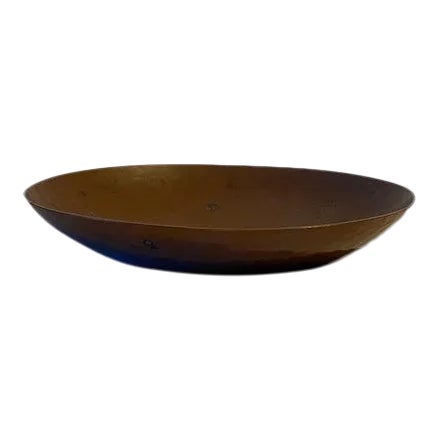 1946 Arts & Crafts Armenac Hairenian Copper Bowl For Sale