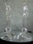 Vintage Val St. Lambert Gardenia Crystal Candlesticks, Pair – Belgian Geometric Art Deco Style For Sale In Orlando - Image 6 of 11