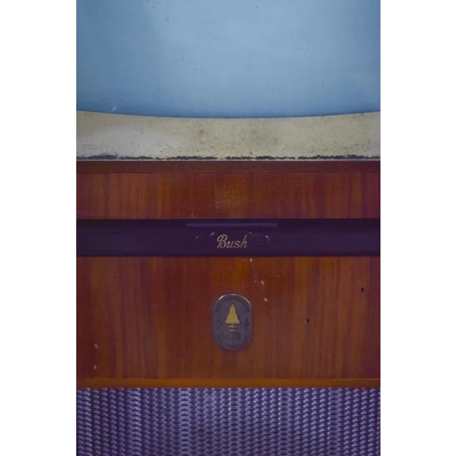 Brown Antique Bush Radio Television Cabinet For Sale - Image 8 of 13