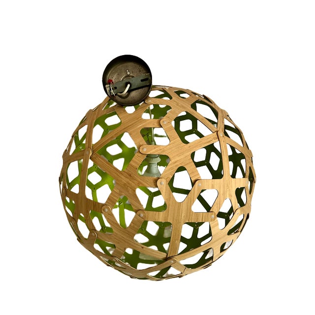 The Eco-Friendly Coral Pendant Light, by David Trubridge For Sale - Image 4 of 9