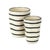 2020s Wavy Patterned Planter or Vase (Set of 6) For Sale - Image 5 of 6