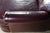 Oxblood Red 1975 Lane Furniture Burgundy Red Oxblood Leather Nailhead Reclining Armchair For Sale - Image 8 of 18